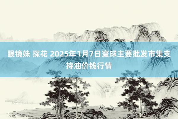 眼镜妹 探花 2025年1月7日寰球主要批发市集支持油价钱行情